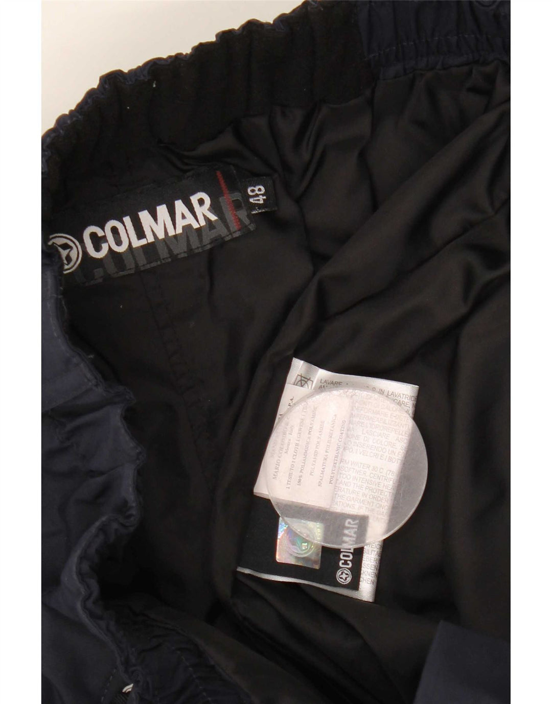 Pantaloni Colmar Giacca a vento da uomo IT 48 Medium W30 L32 Blu Navy Poliammide