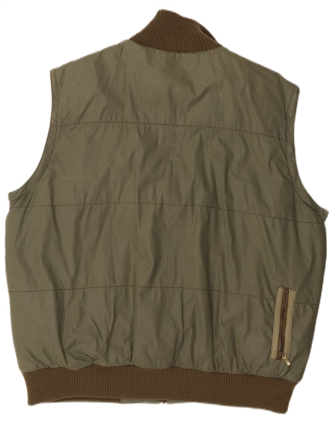 Gilet imbottito da uomo Levi's UK 40 grande cotone verde