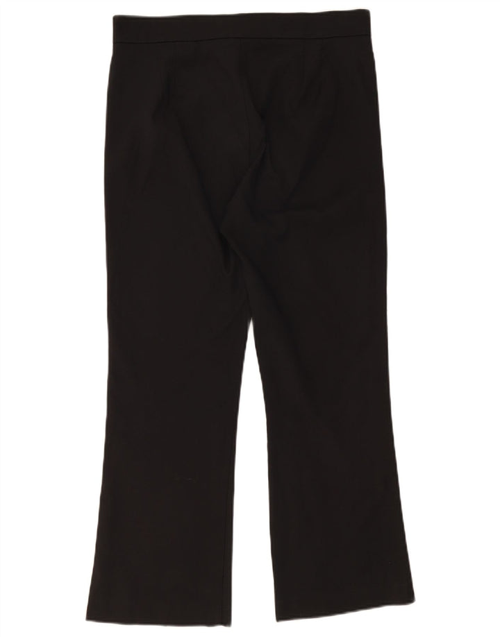 Pantaloni casual Bootcut da donna Zara grandi W30 L26 neri