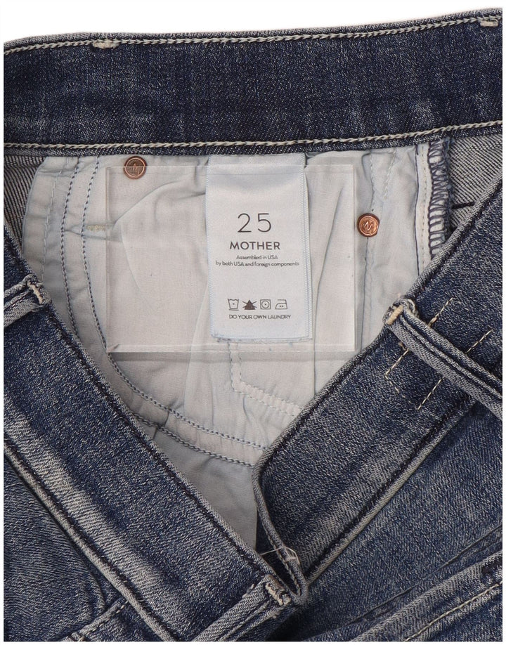 Gonna in denim da donna Mother W25 XS Blu