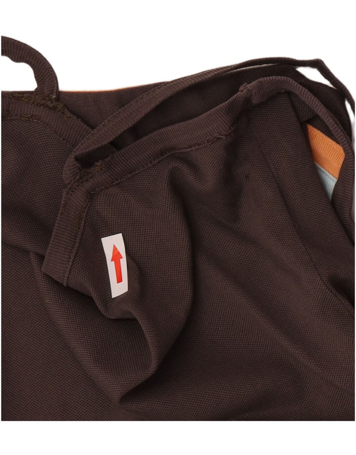 Prendisole da donna Lacoste taglia 38 color block marrone medio