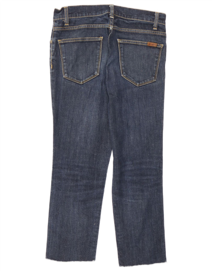 Jeans corti da donna Carhartt W30 L22 cotone blu navy