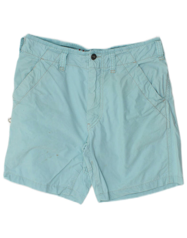 Pantaloncini casual da uomo Murphy & Nye W31 in cotone blu medio