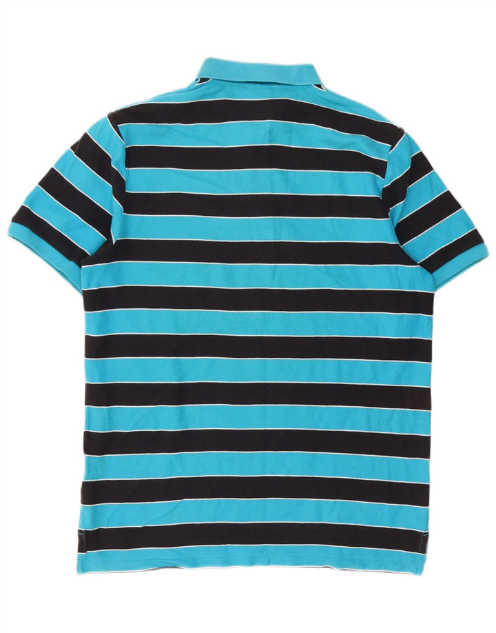 Polo Nike da uomo a righe grandi blu