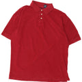 DOCKERS Polo da uomo grande in cotone bordeaux