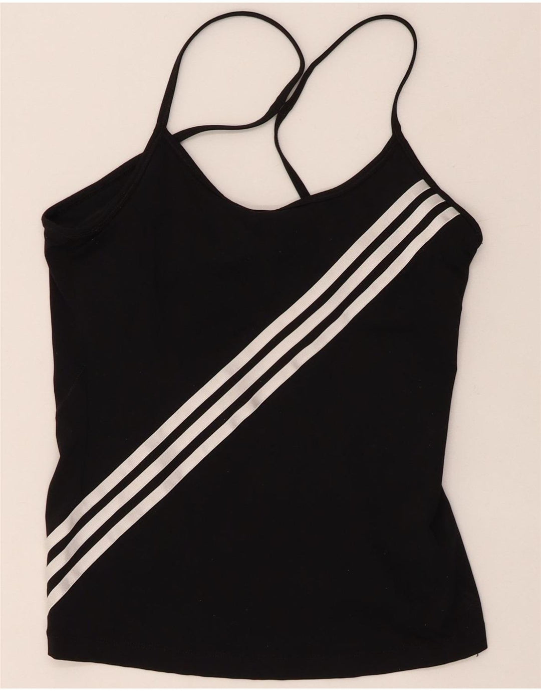 Top ADIDAS da donna Climacool Cami Top UK 8 piccolo nylon nero