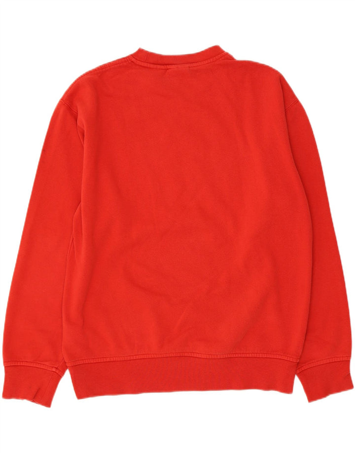 Felpa grafica da uomo Fila Maglione piccolo cotone rosso