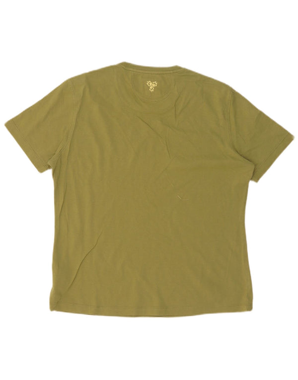 T-shirt da donna Jack Wolfskin Top UK 18 XL cotone kaki