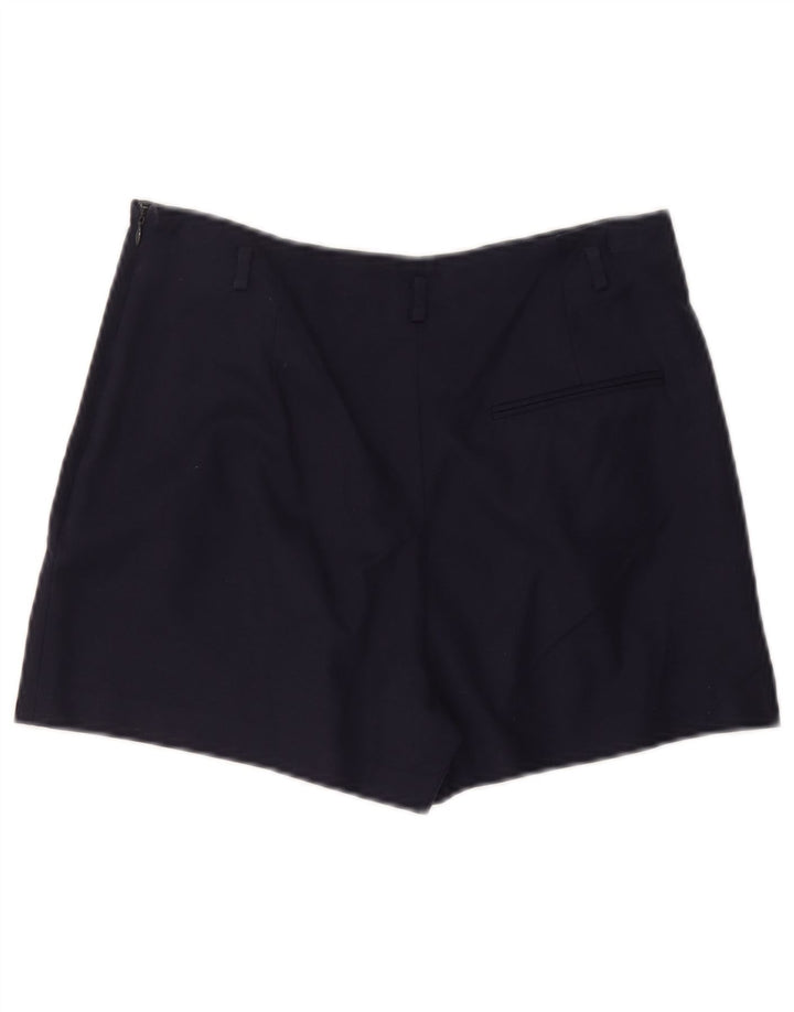 Pantaloncini casual da donna Zara medi W28 blu navy
