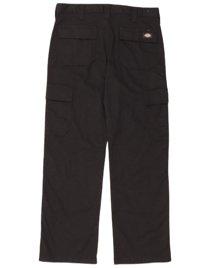 Pantaloni cargo dritti da uomo Dickies W32 L30 poliestere nero