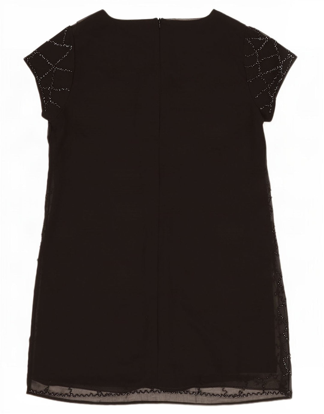 Abito a trapezio da donna Lipsy UK 18 XL Poliestere geometrico nero