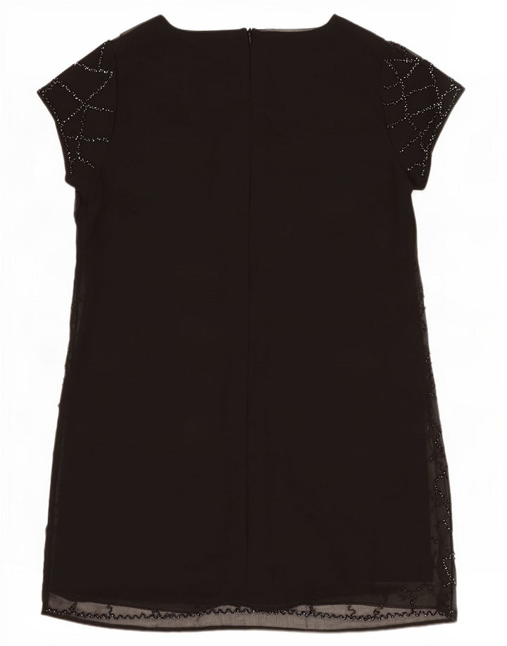 Abito a trapezio da donna Lipsy UK 18 XL Poliestere geometrico nero