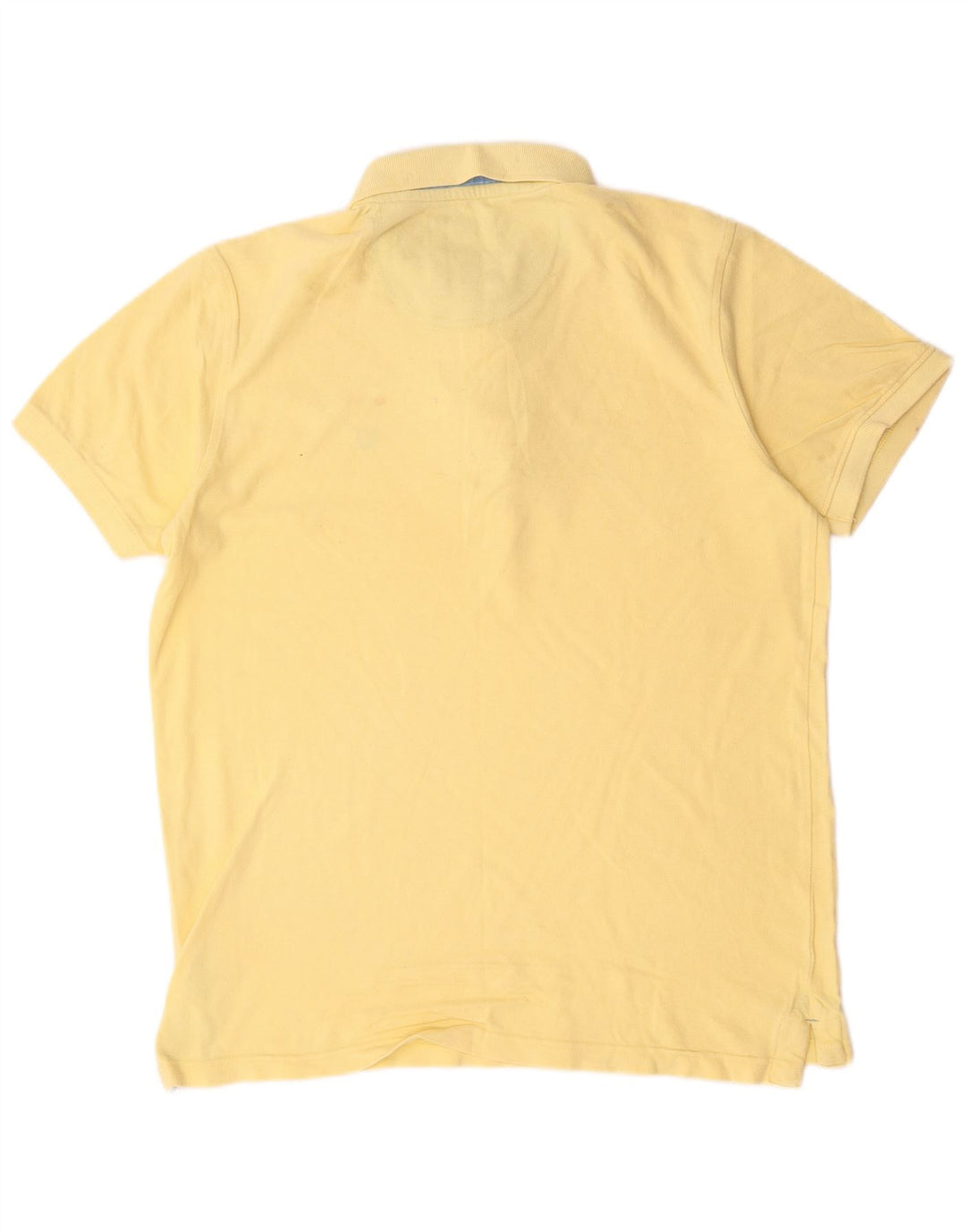 Crew Clothing Polo da uomo in cotone giallo medio