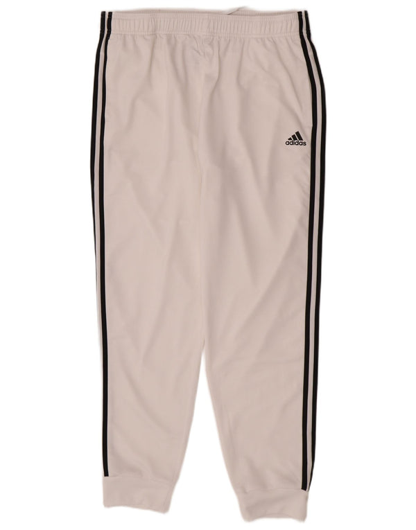 Pantaloni da tuta da uomo Adidas Joggers XL poliestere bianco