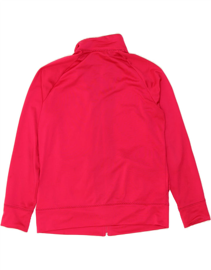 ADIDAS Womens Tracksuit Top Jacket UK 16/18 Large Pink Polyester Vintage Adidas and Second-Hand Adidas from Messina Hembry 
