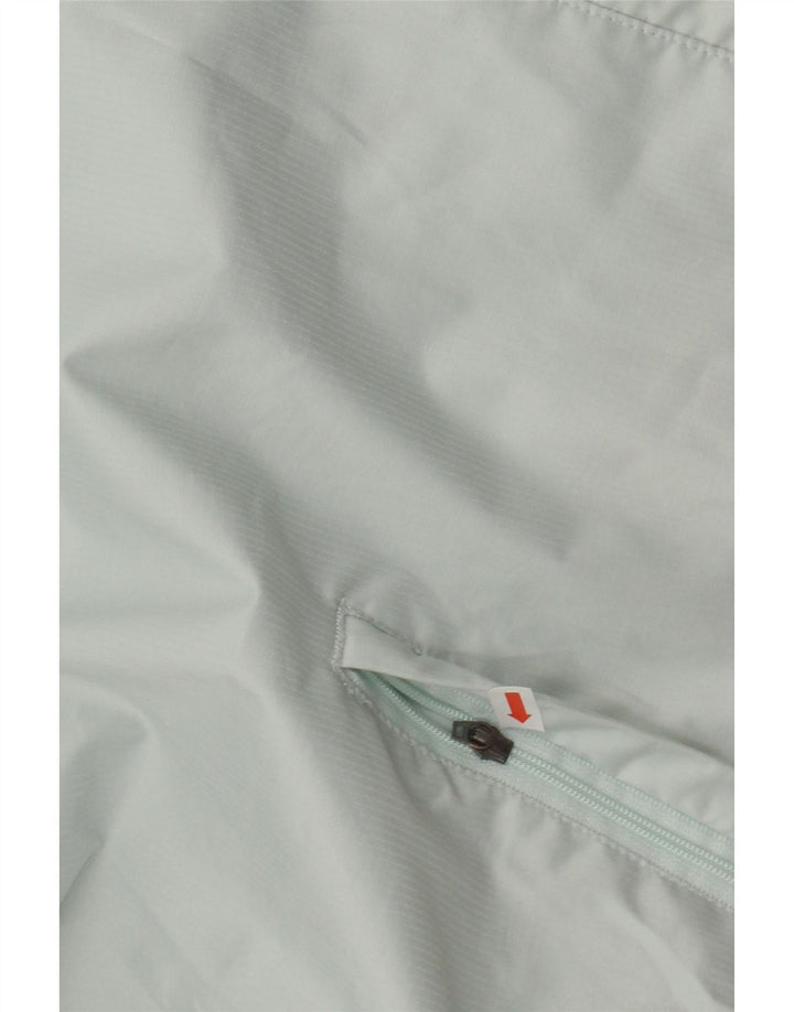 Giacca da tuta da donna ADIDAS UK 14 Large Turchese Poliestere