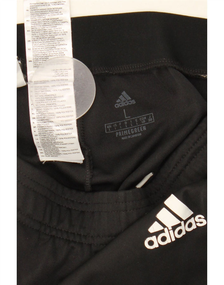 Pantaloni da tuta Adidas Aeroready da uomo grandi in poliestere nero
