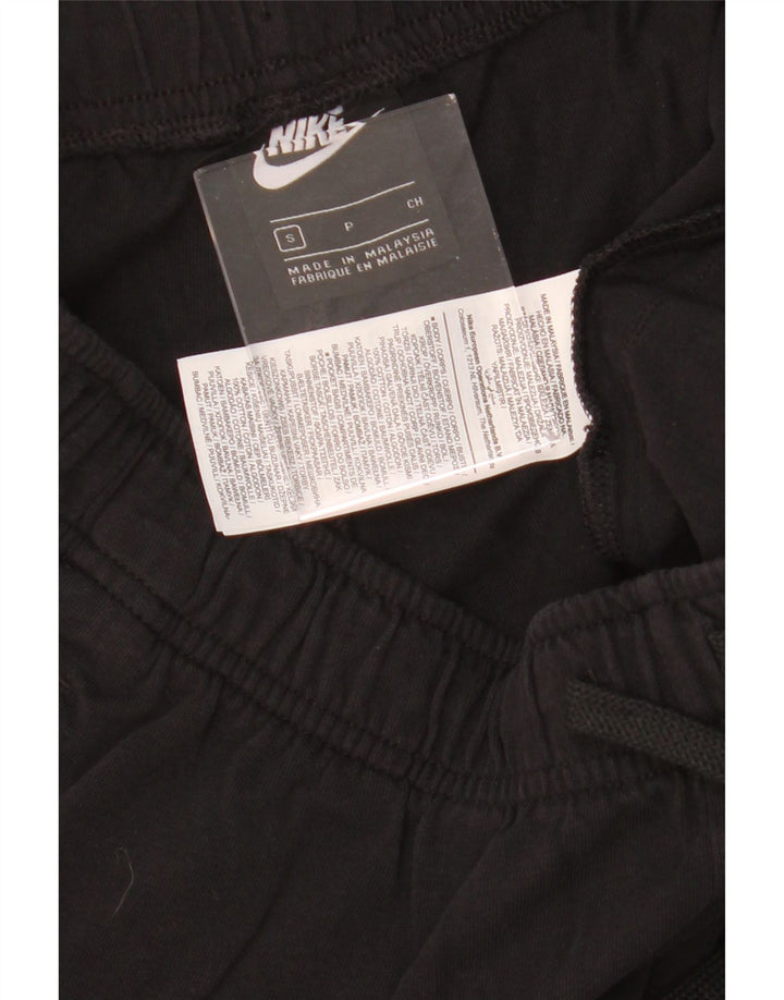 NIKE Mens Sport Shorts Small  Black Cotton