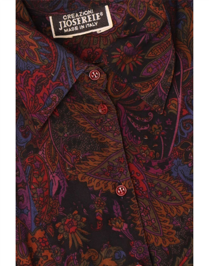 Camicia da donna Creazioni UK 14 Viscosa Paisley multicolore media