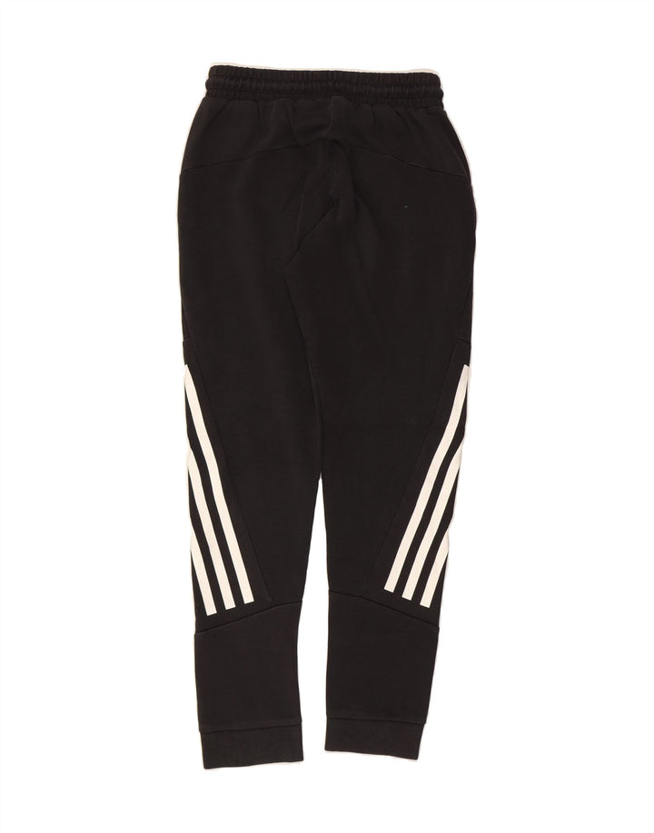 ADIDAS Mens Tracksuit Trousers Small  Black Cotton Vintage Adidas and Second-Hand Adidas from Messina Hembry 