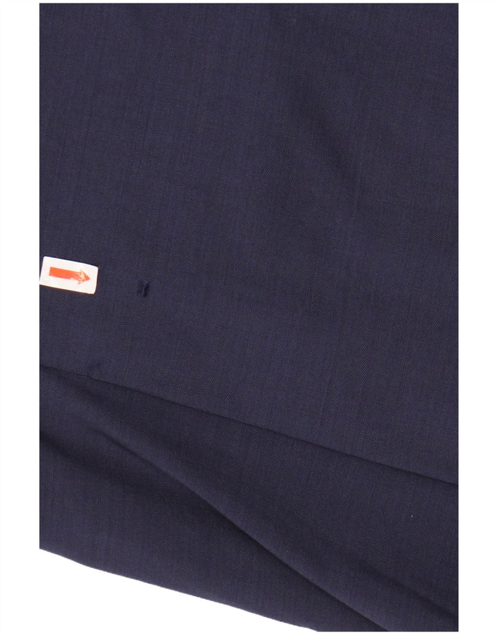 Giacca blazer da uomo a 2 bottoni VINTAGE IT 48 viscosa blu navy medio