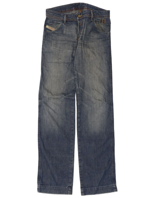 Jeans dritti da uomo Diesel W29 L35 cotone blu