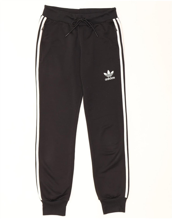 Pantaloni da tuta da donna Adidas Joggers UK 8 Small Poliestere nero