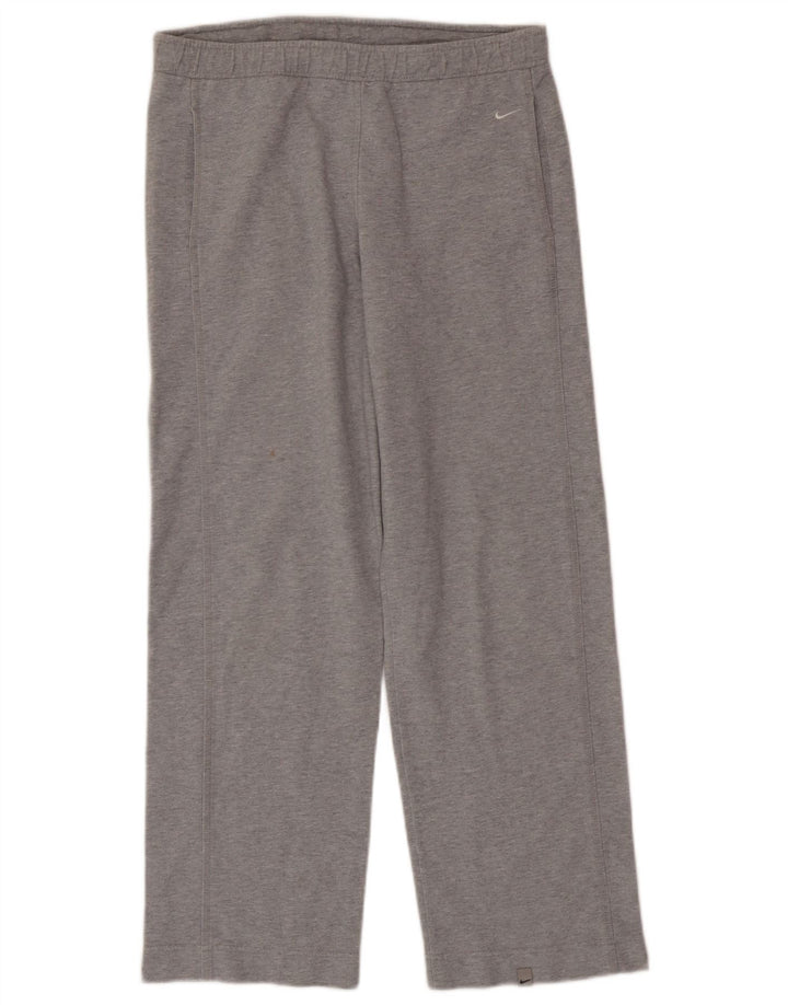 Pantaloni della tuta da donna Nike UK 10/12 Cotone grigio medio