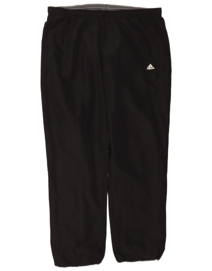 Pantaloni da tuta ADIDAS Climalite da uomo XL poliestere nero