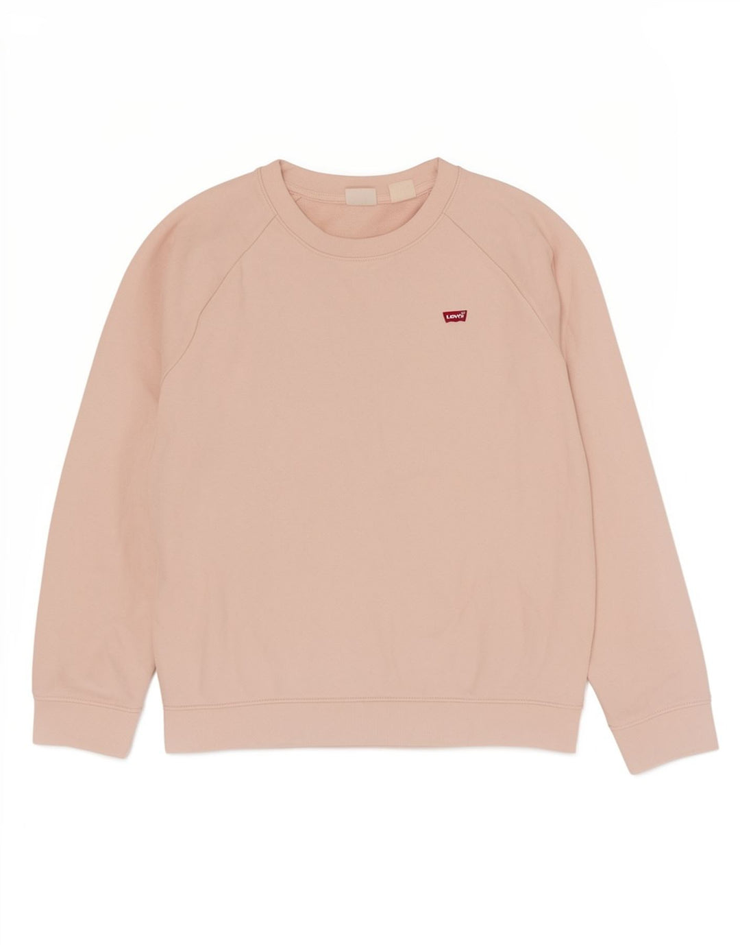 Felpa oversize da donna Levi's UK 6 XS cotone rosa