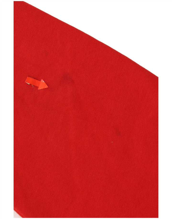 Felpa grafica da uomo Nike Felpa in cotone rosso medio