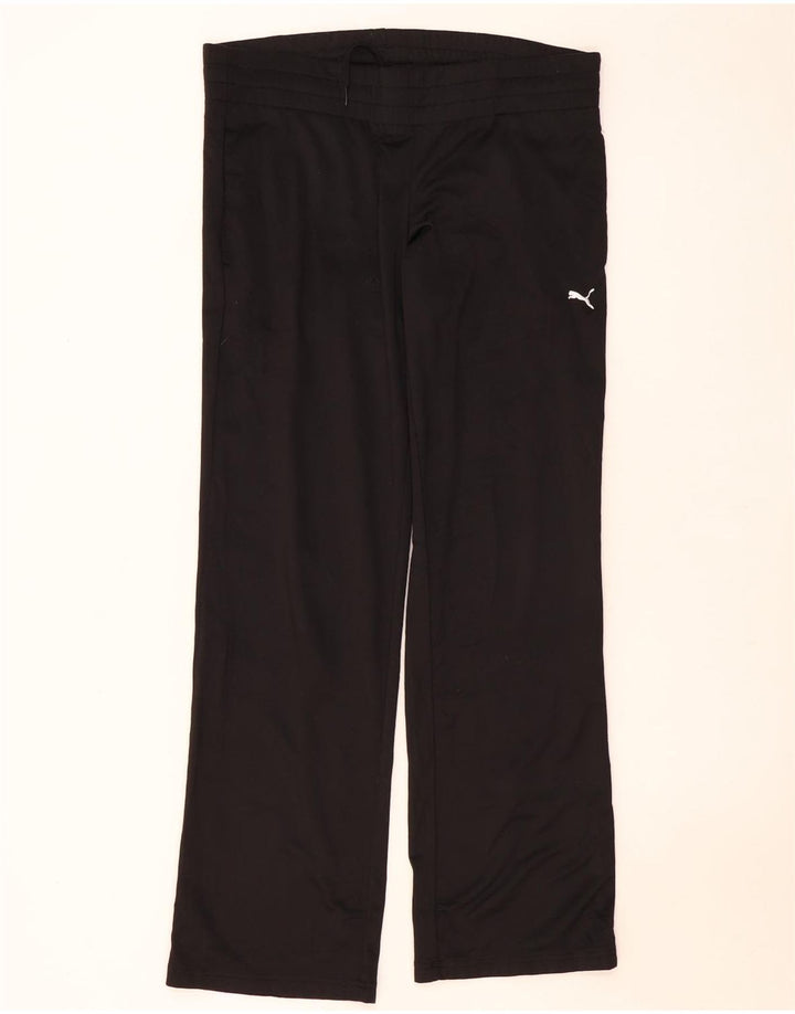 Pantaloni della tuta da donna Puma UK 12 medi neri