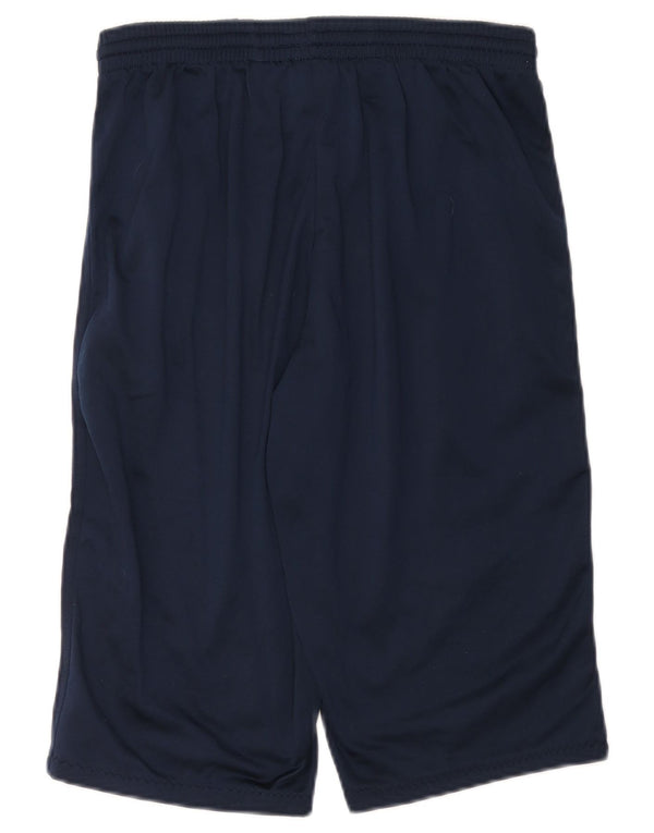 Pantaloncini sportivi bermuda da uomo NIKE UK 38/40 medio poliestere blu navy