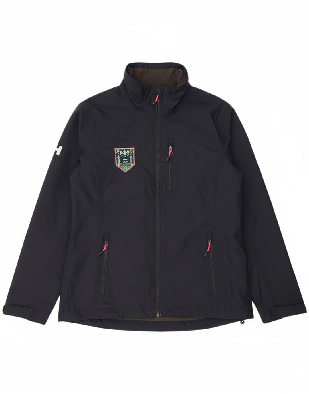 HELLY HANSEN Womens Regular Fit Windbreaker Jacket UK 16 Large Navy Blue