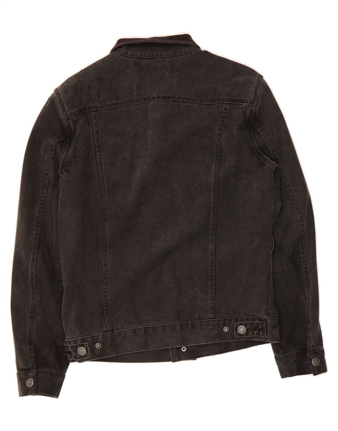 ALL SAINTS Mens Denim Jacket UK 38 Medium Grey Cotton Vintage All Saints and Second-Hand All Saints from Messina Hembry 