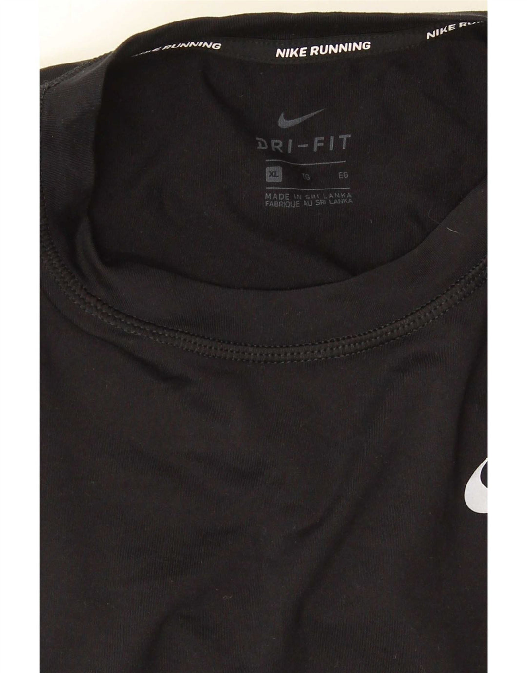 Maglia Nike Dri Fit da uomo a maniche lunghe XL nera