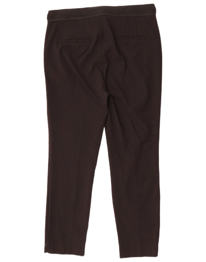 Pantaloni chino slim da donna Zara grandi W30 L27 neri