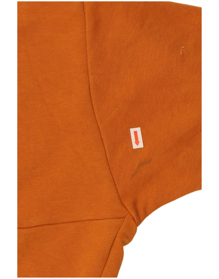 Felpa oversize con grafica Nike Dri Fit da donna UK 10 piccola arancione