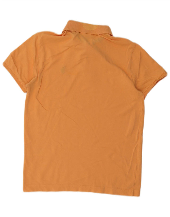 Polo da uomo US Polo Assn piccola in cotone arancione
