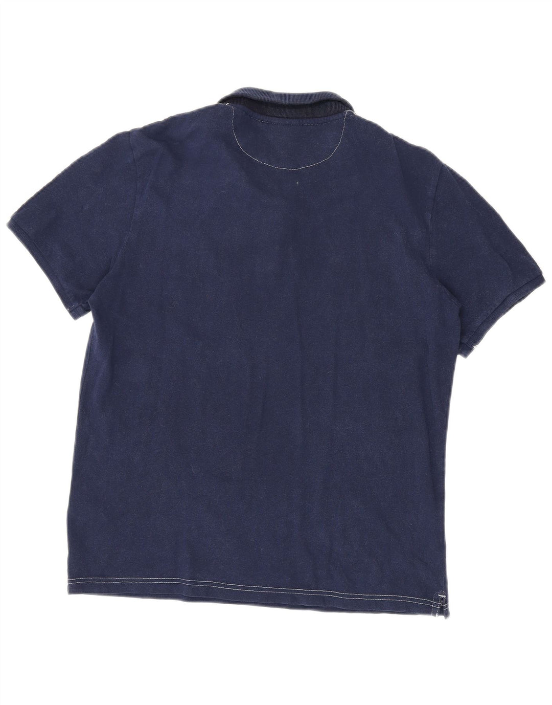 Polo grafica da uomo CHAMPION in cotone blu navy medio