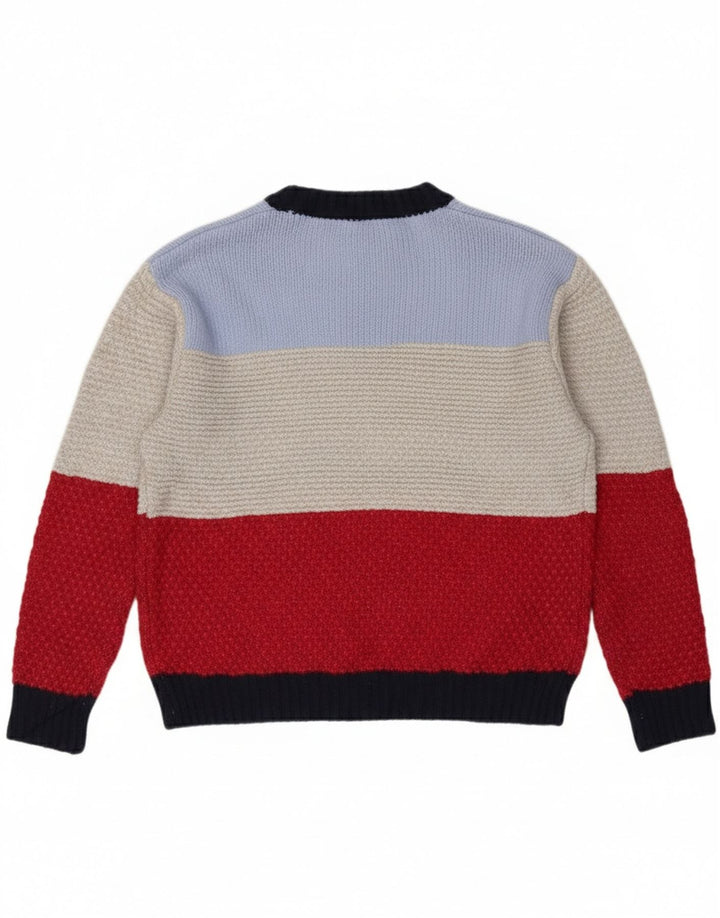 Maglione maglione con scollo a barca da donna Marks & Spencer UK 6 XS multicolore