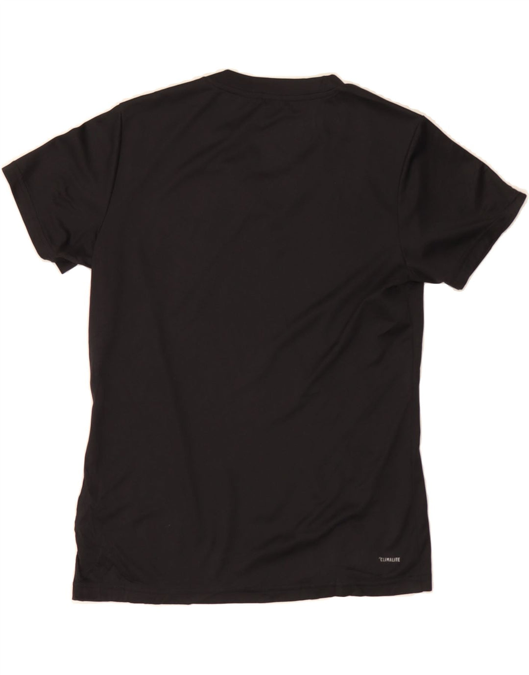 ADIDAS Womens Climalite T-Shirt Top UK 8/10 Small Black Polyester Vintage Adidas and Second-Hand Adidas from Messina Hembry 