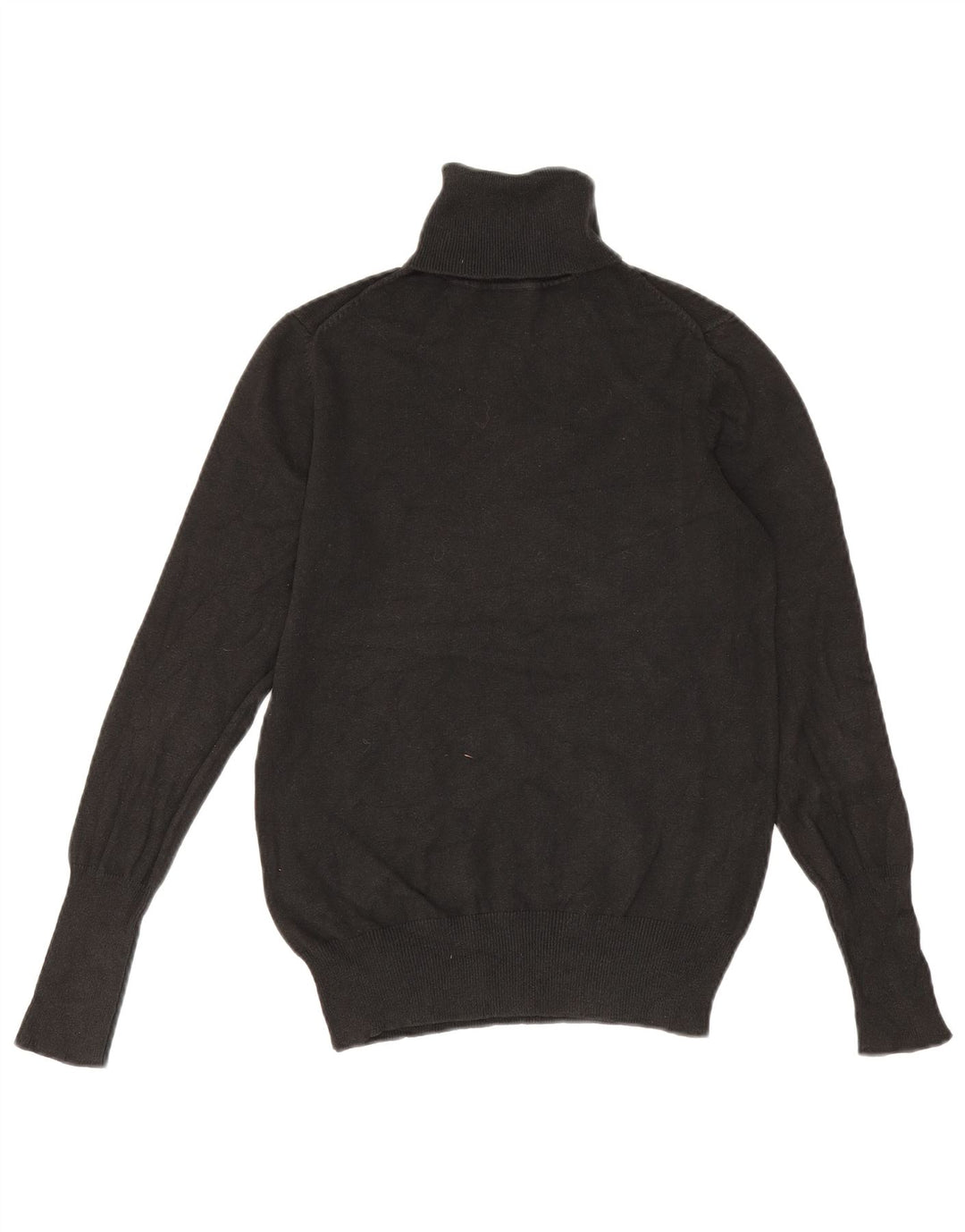 Maglione maglione a collo alto da donna Zara UK 14 grande nero