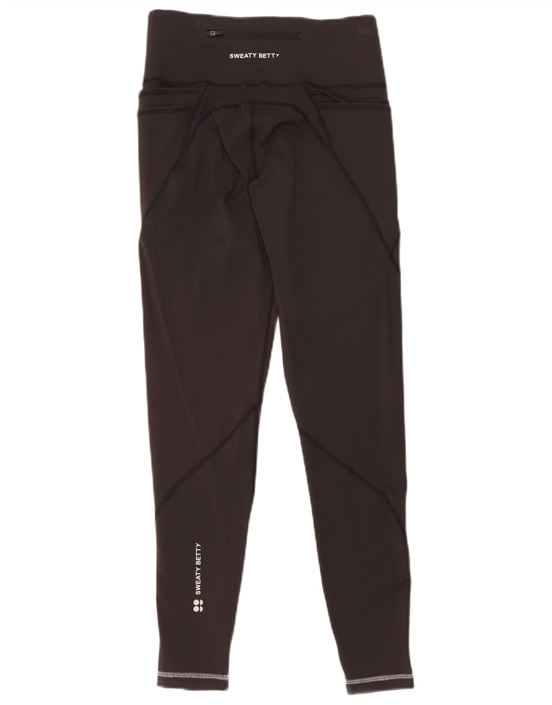 Leggings da donna Sweaty Betty UK 12 medio nero poliammide