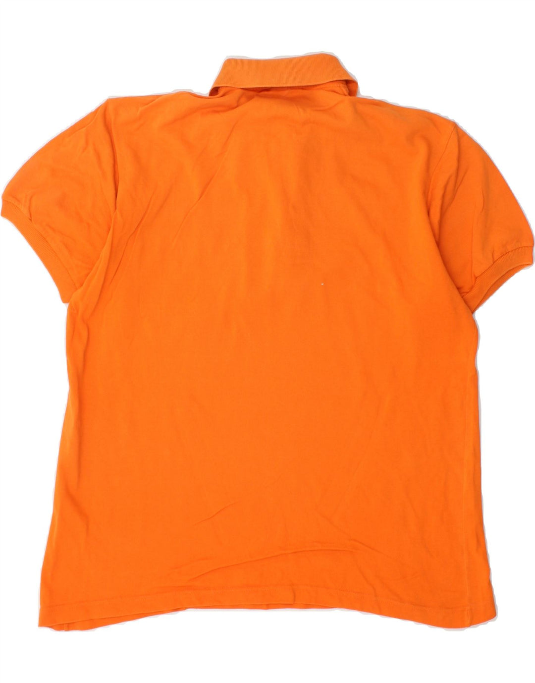 SERGIO TACCHINI Mens Polo Shirt Medium Orange Cotton Vintage Sergio Tacchini and Second-Hand Sergio Tacchini from Messina Hembry 
