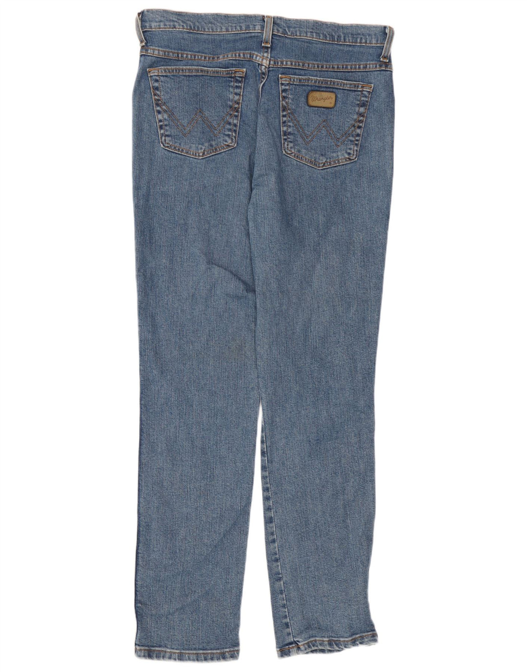 Jeans slim fit regolari da uomo Wrangler W34 L30 cotone blu