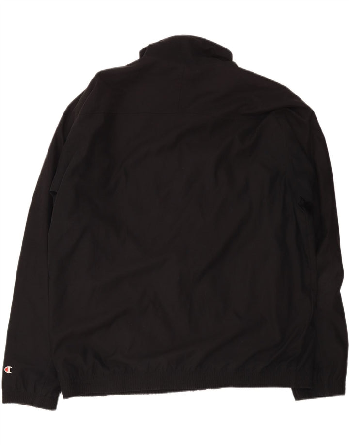 Giacca sportiva da uomo Champion 3XL nera in poliestere