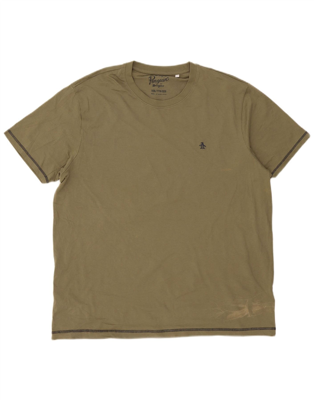 T-shirt da uomo Penguin Top 3XL cotone verde