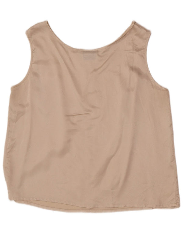 Canotta corta da donna Luisa Spagnoli IT 42 2XL Poliestere beige