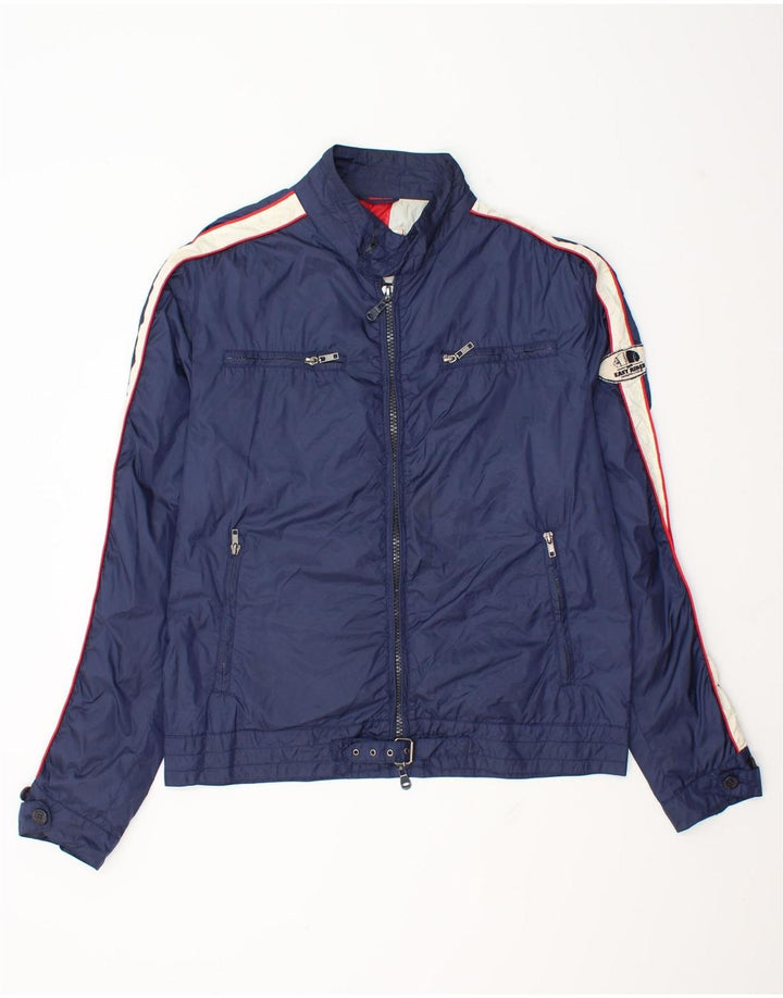 Americanino Bomber da uomo UK 42 XL Blu navy Colourblock in poliammide